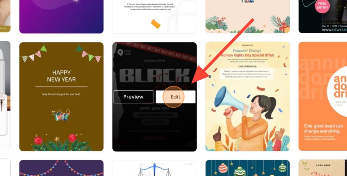 Step 3 How to design a flyer