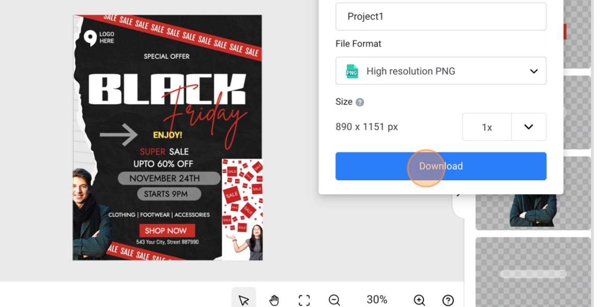 Step 12 How to design a flyer