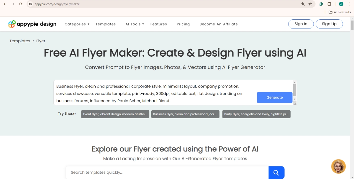 Step 2 How to design a flyer