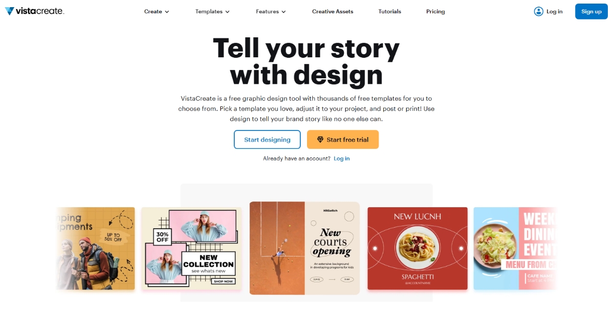 Vista Create Poster Maker