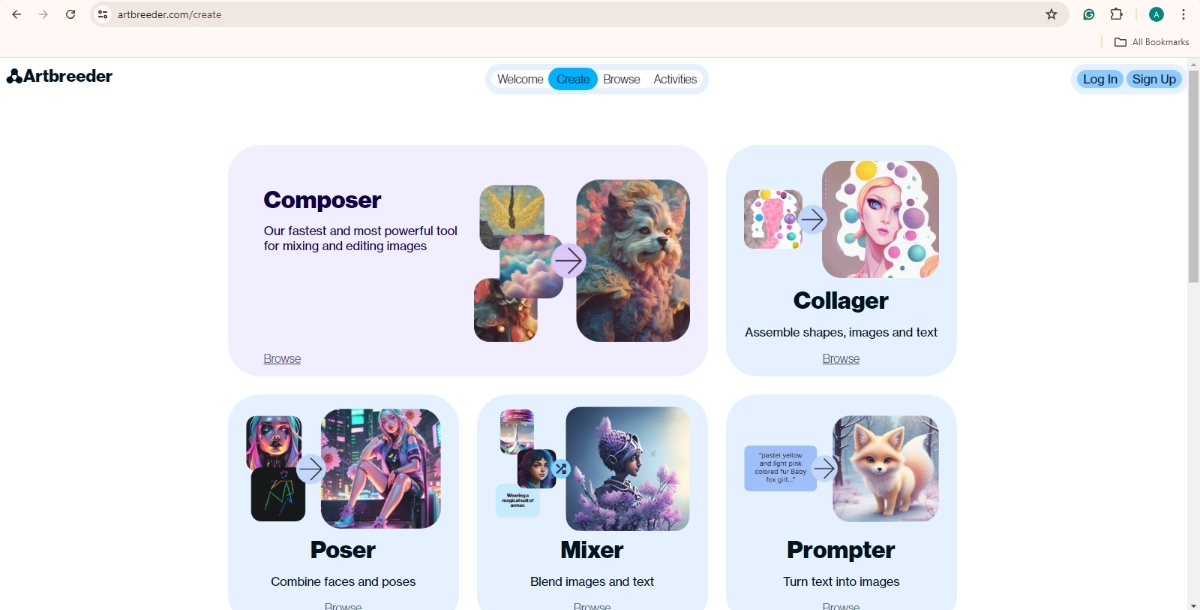 Artbreeder - Art AI GIF Generator
