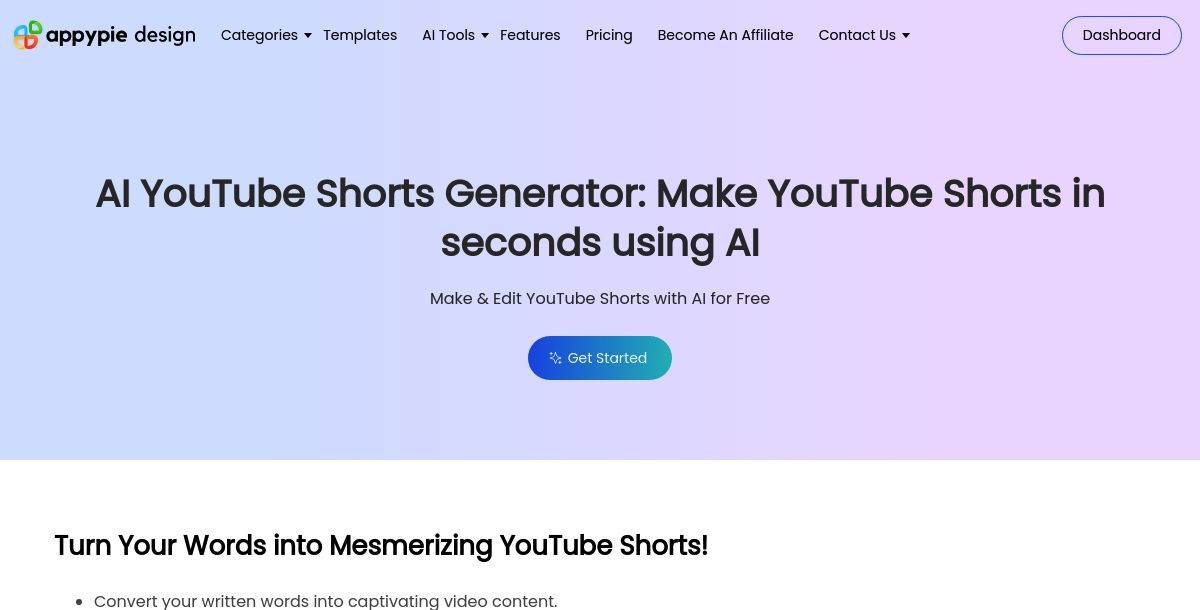Pixazo’s AI YouTube Shorts Generator