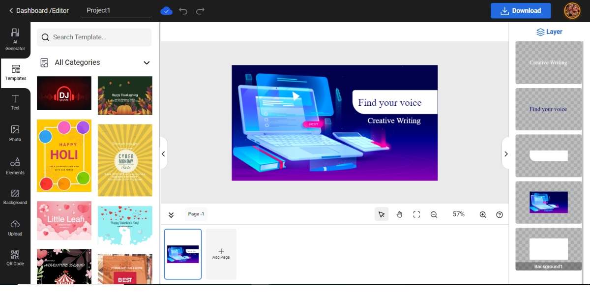 Pixazo editor dashboard