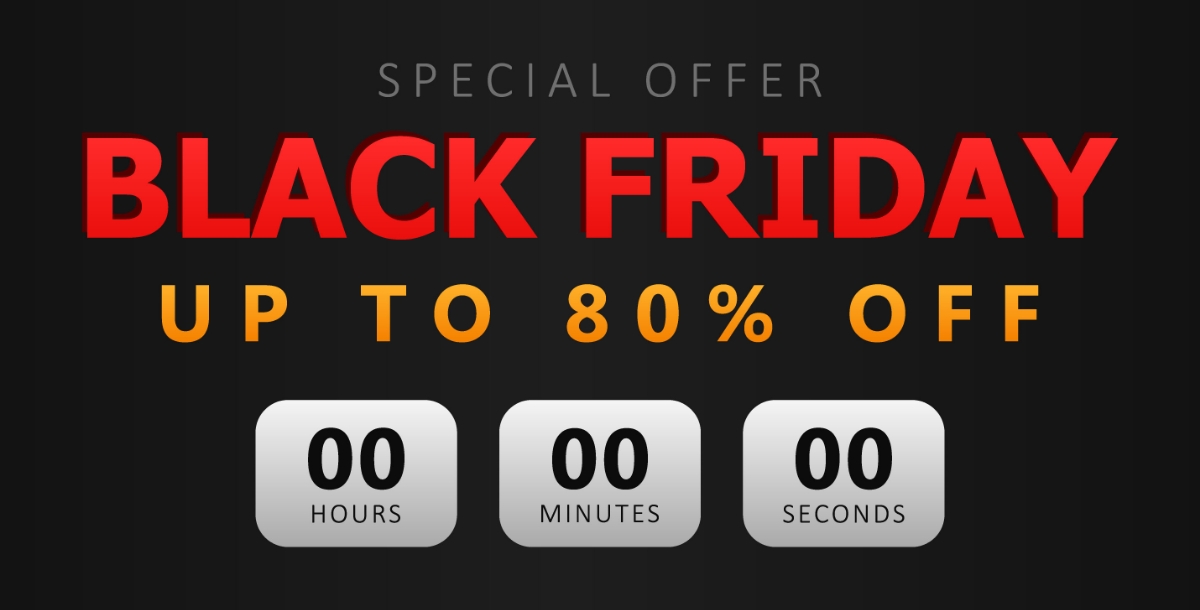 Black Friday Banner example