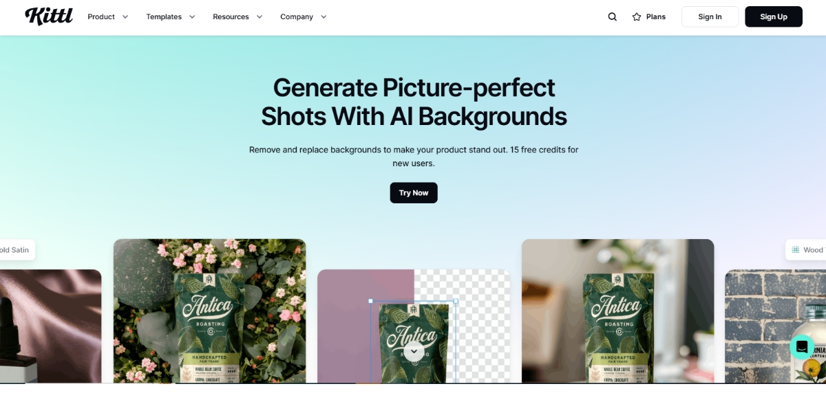 Kittl Background Generator tool