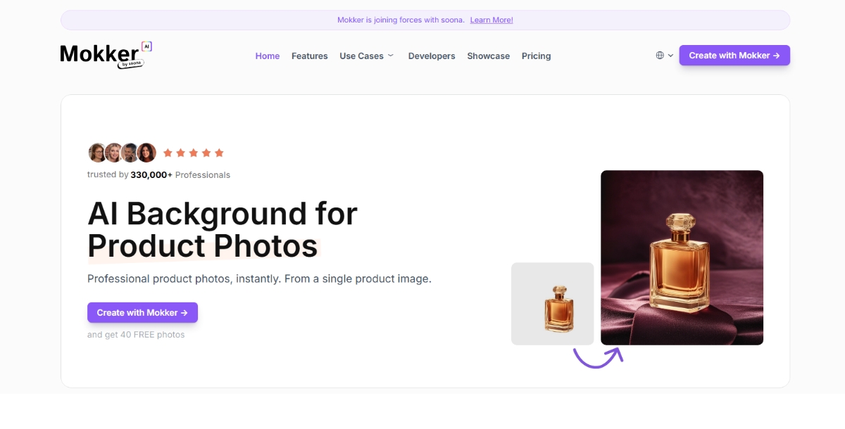 Mokker Background Generator tool