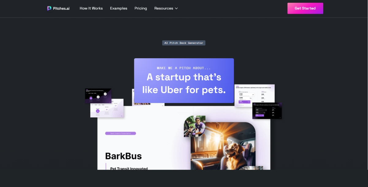 AI Pitch Deck Generator Tools Pitches
