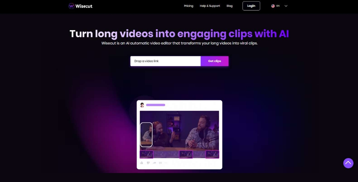 wisecut - Best AI Video Editor