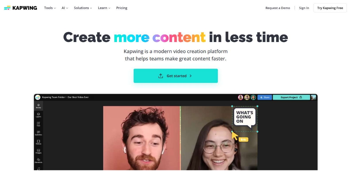 Kapwing - Best AI Video Editor