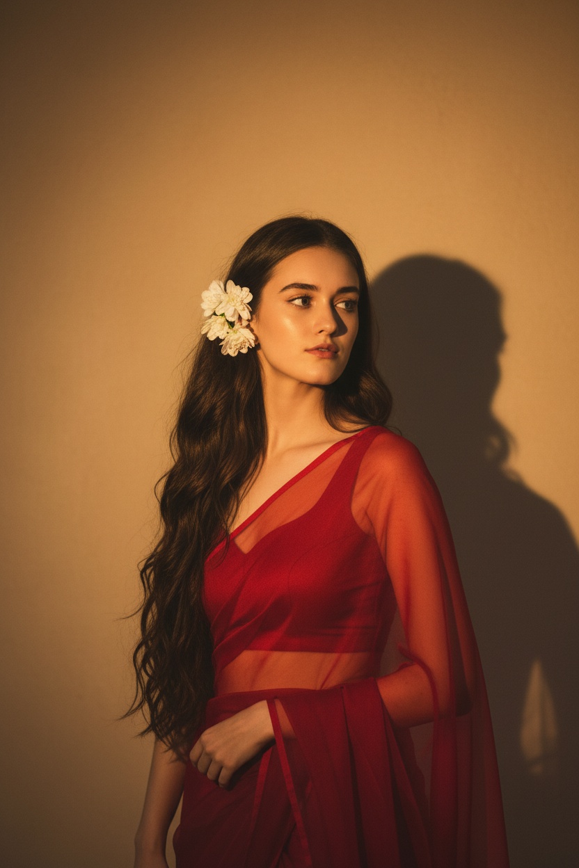 Nano Banana AI Saree Trend generated by Pixazo