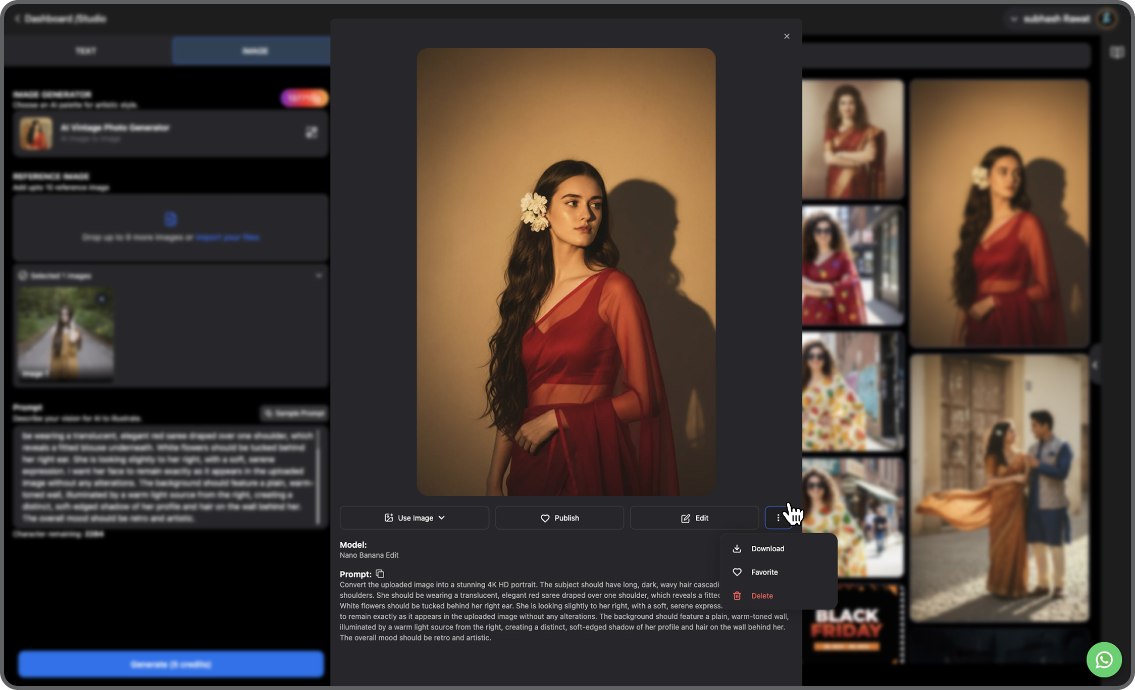 Step 5 - AI Vinatge Photo Generator