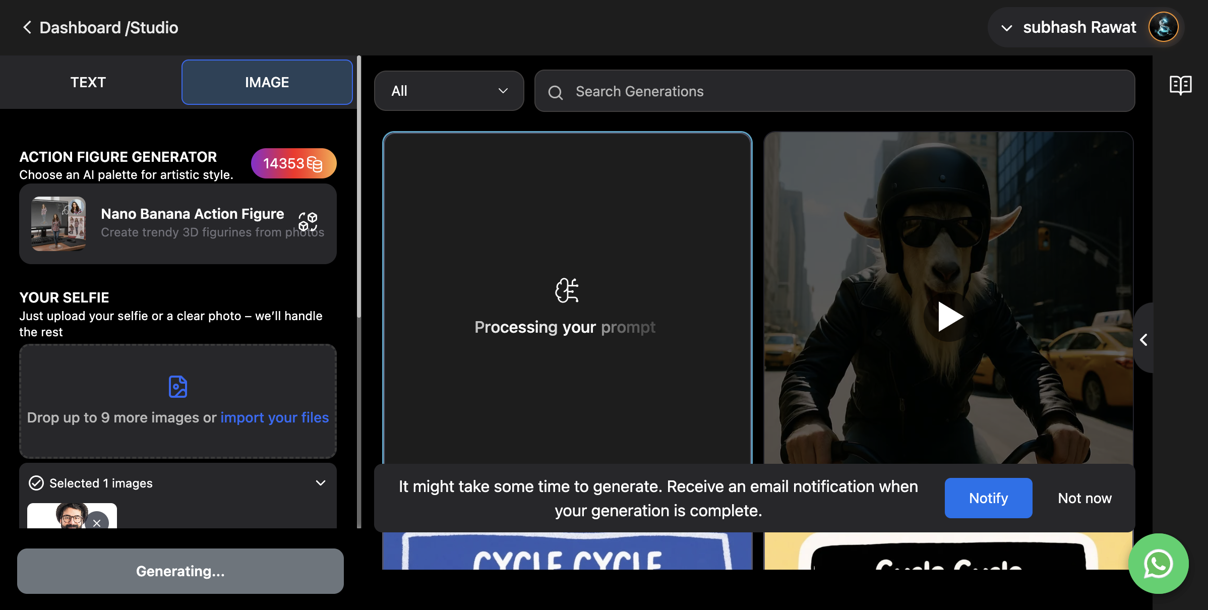 Step 4 - AI Action Figure