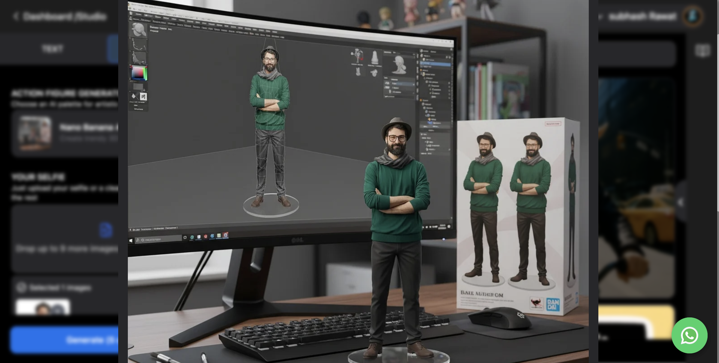 Step 5 - AI Action Figure