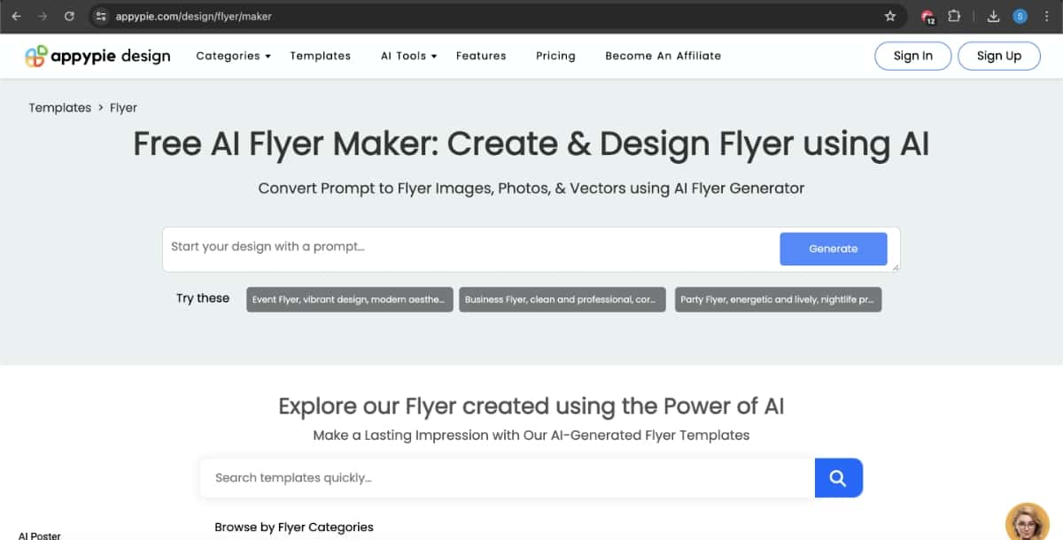 Step 1 How to design a flyer