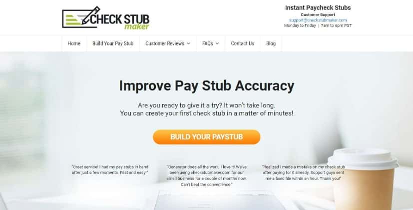Check Stub Maker