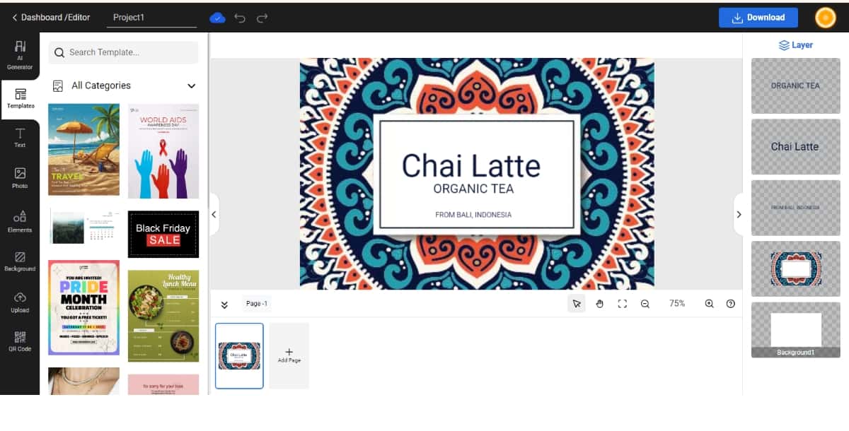Customize your product label design
