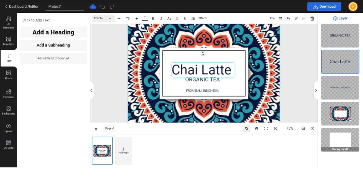 Add Text to Product Label