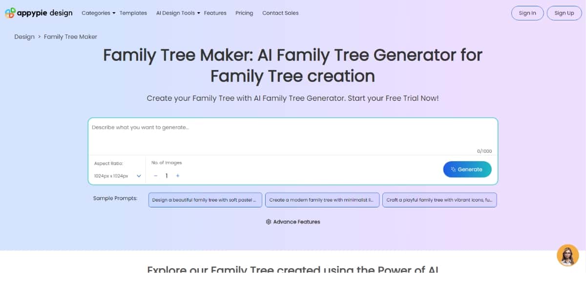 Pixazo's Family Tree Maker
