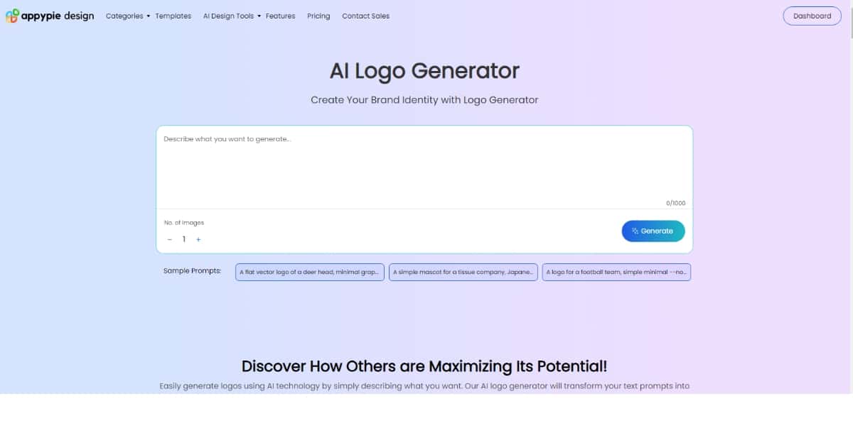 Pixazo's AI Logo Generator