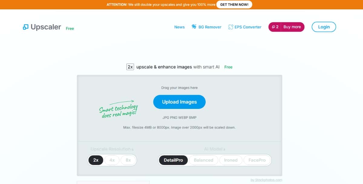 Upscaler AI Image Enhancer