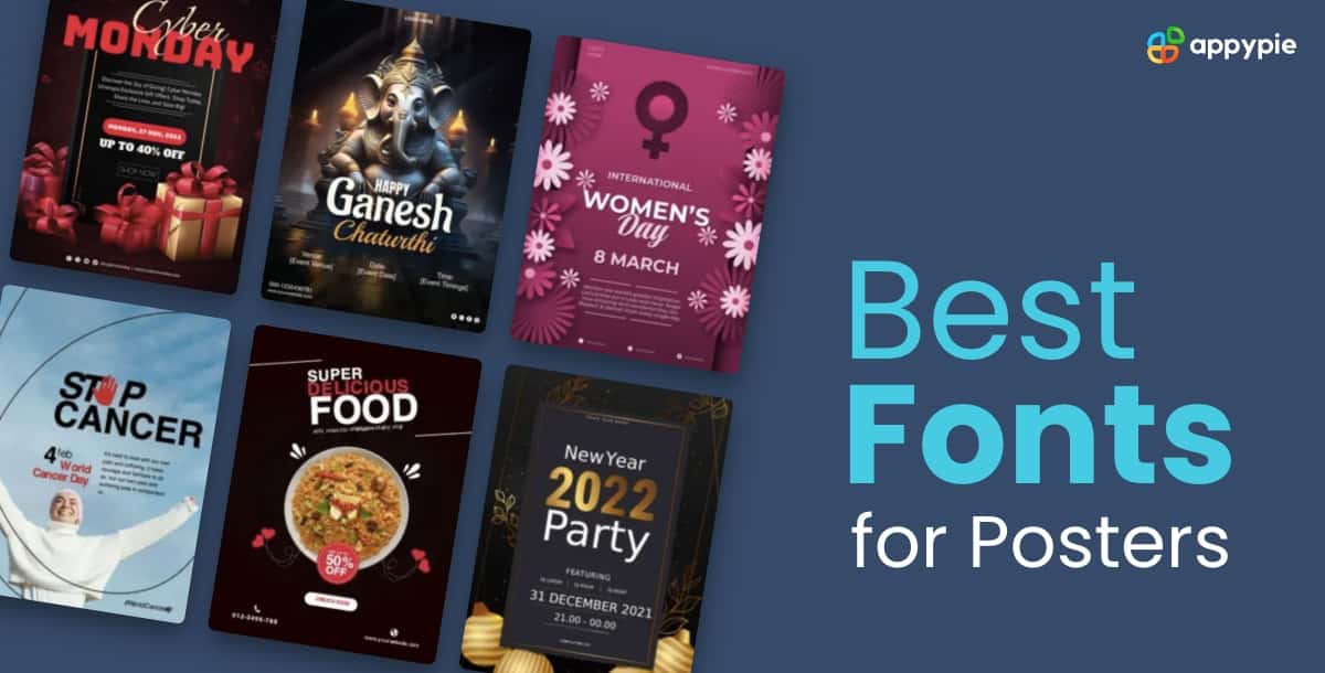 Best Fonts for Posters