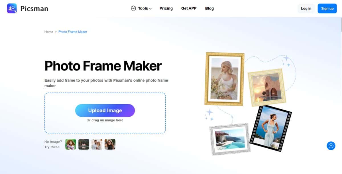 Picsman - Best AI Photo Frame Generator