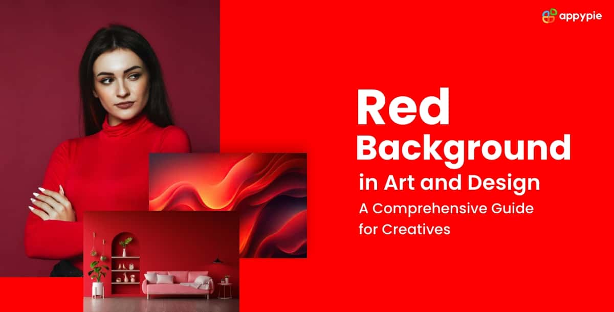 Red Background home decor