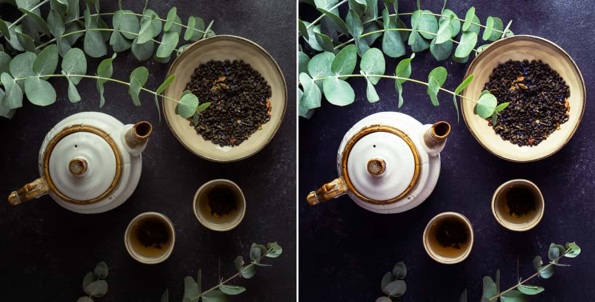 food blogger photography