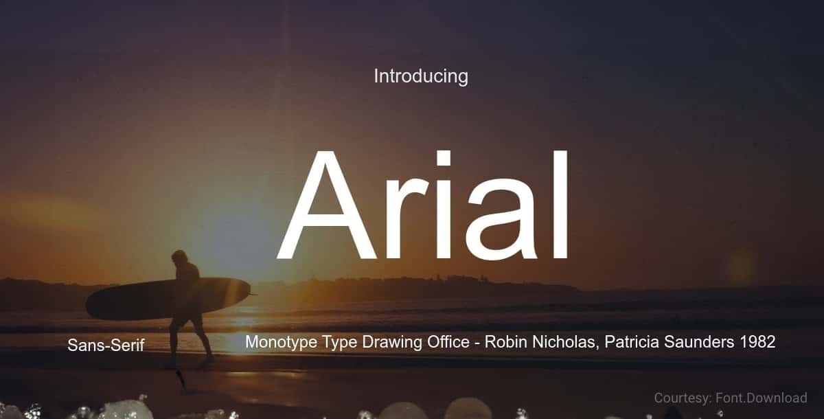 arial
