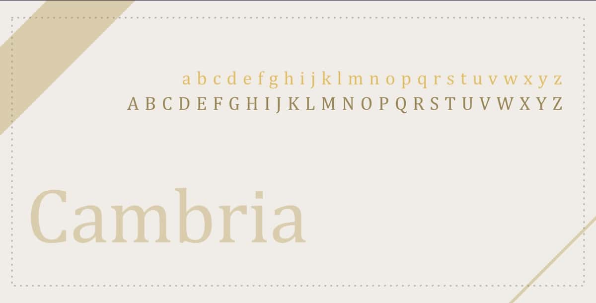 cambria