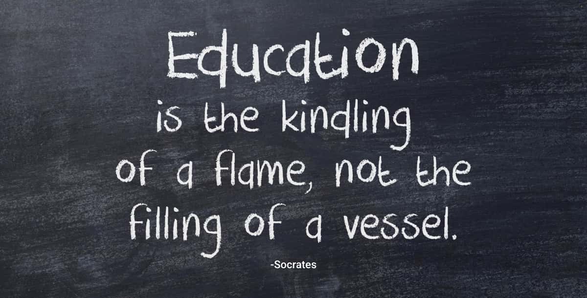 chalkboard classroom poster design