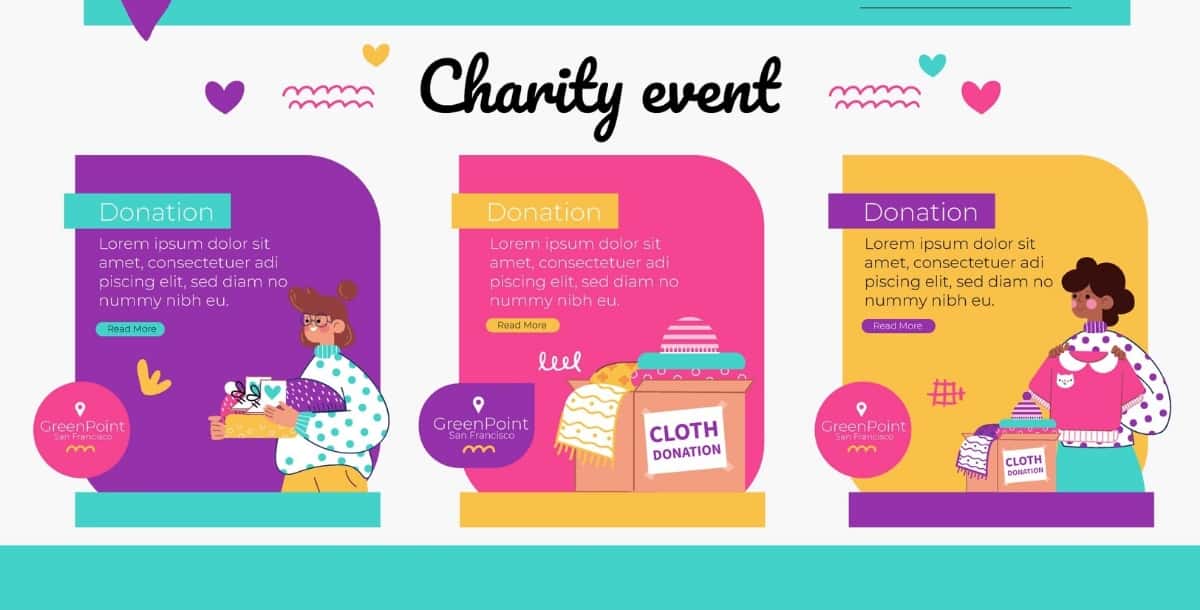 Charity Infographics
