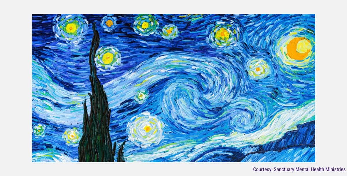 The Starry Night by Vincent van Gogh