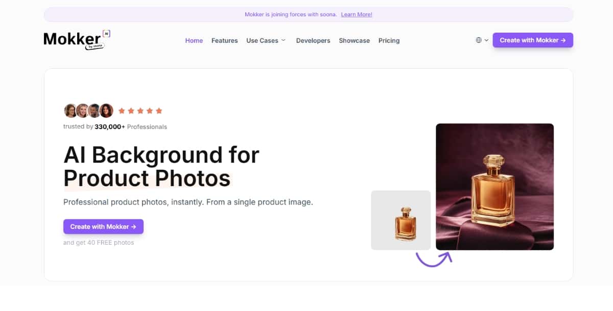 Mokker Background Generator tool