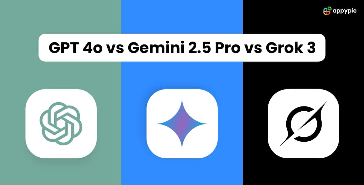 GPT 4o vs Gemini 2.5 Pro vs Grok 3
