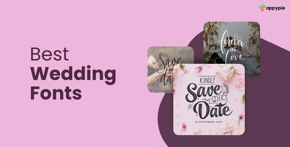 Best Wedding Fonts