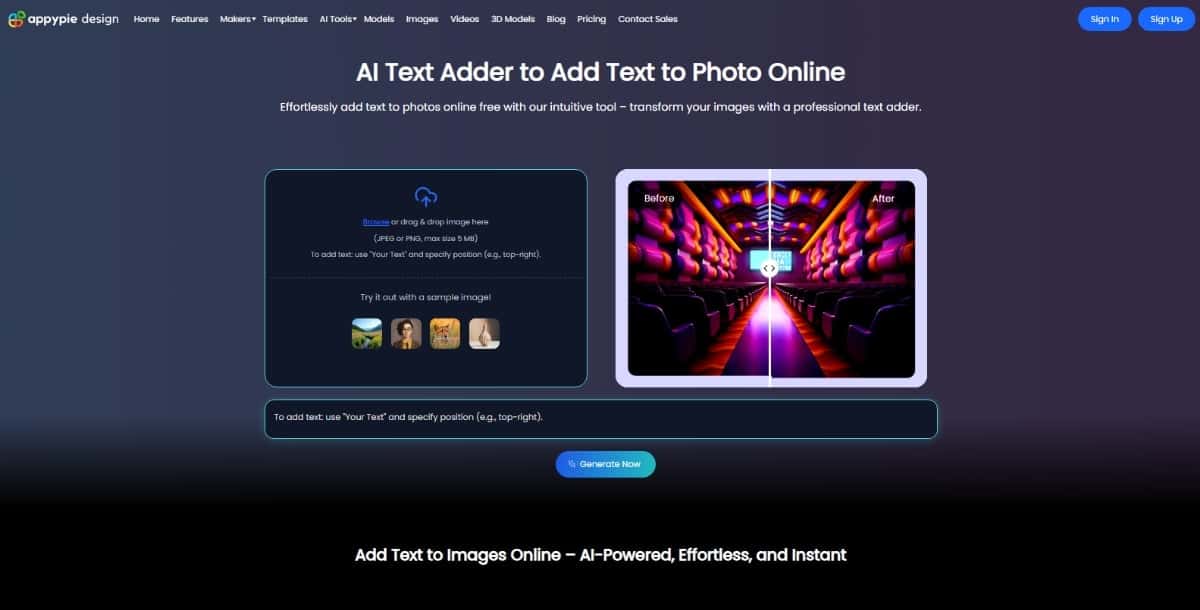 AI text Adder
