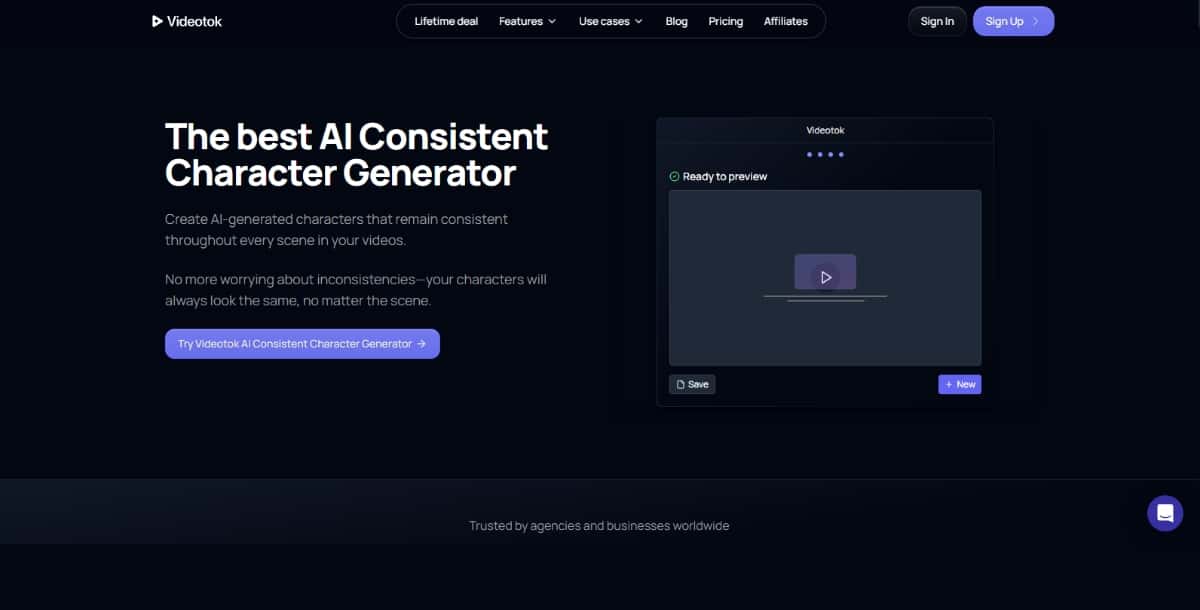 Best Consistent Character Video - VideoOK