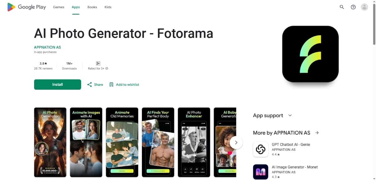 Appnation Best AI Headshot Generator Apps