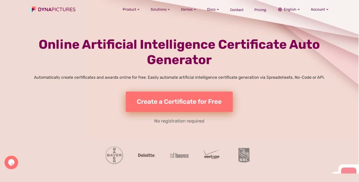 Dyna Picture - Best AI Certificate Generator Tools