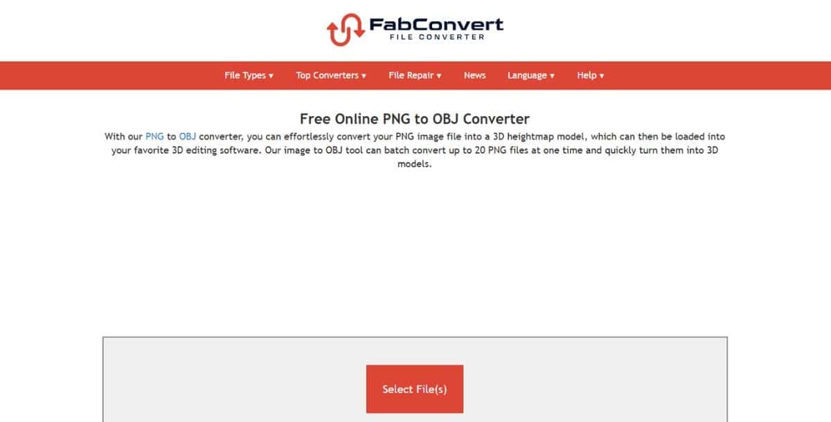 Fabconvert Best PNG to 3D Converter