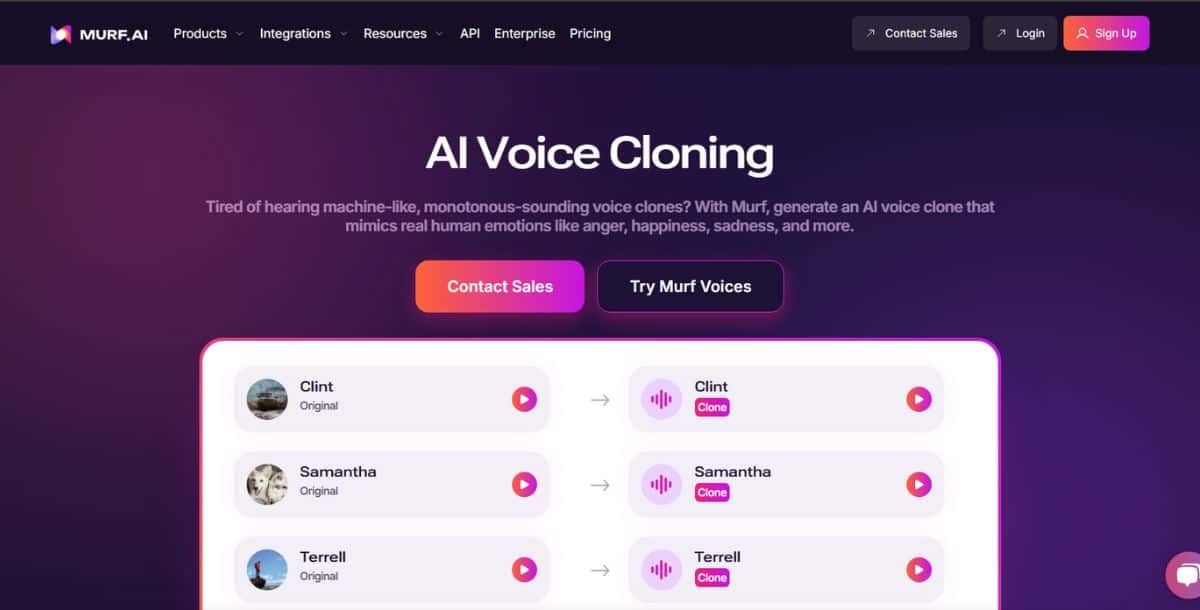 Murf AI - Best AI Voice Cloning Tool
