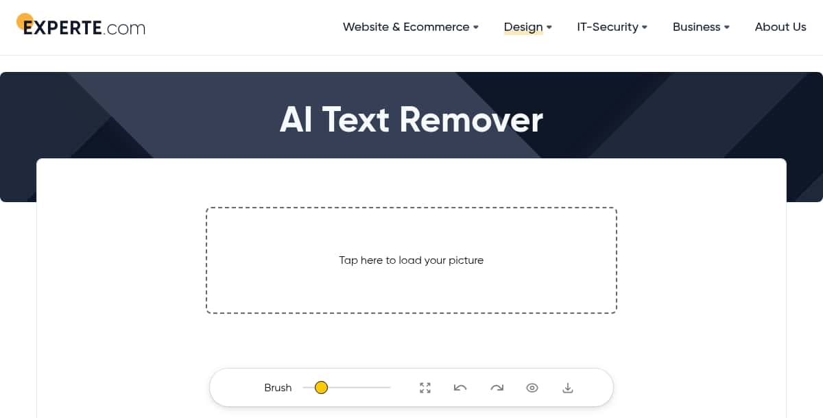 Experte AI Text Remover
