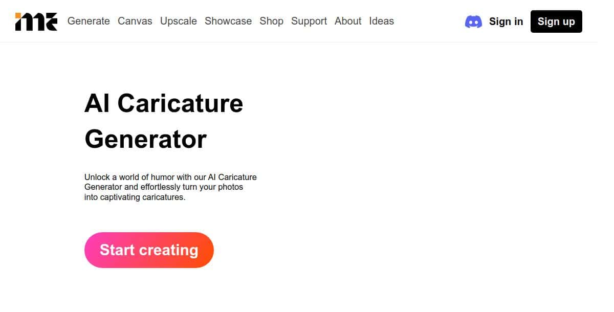 Imagineme AI Caricature Generator