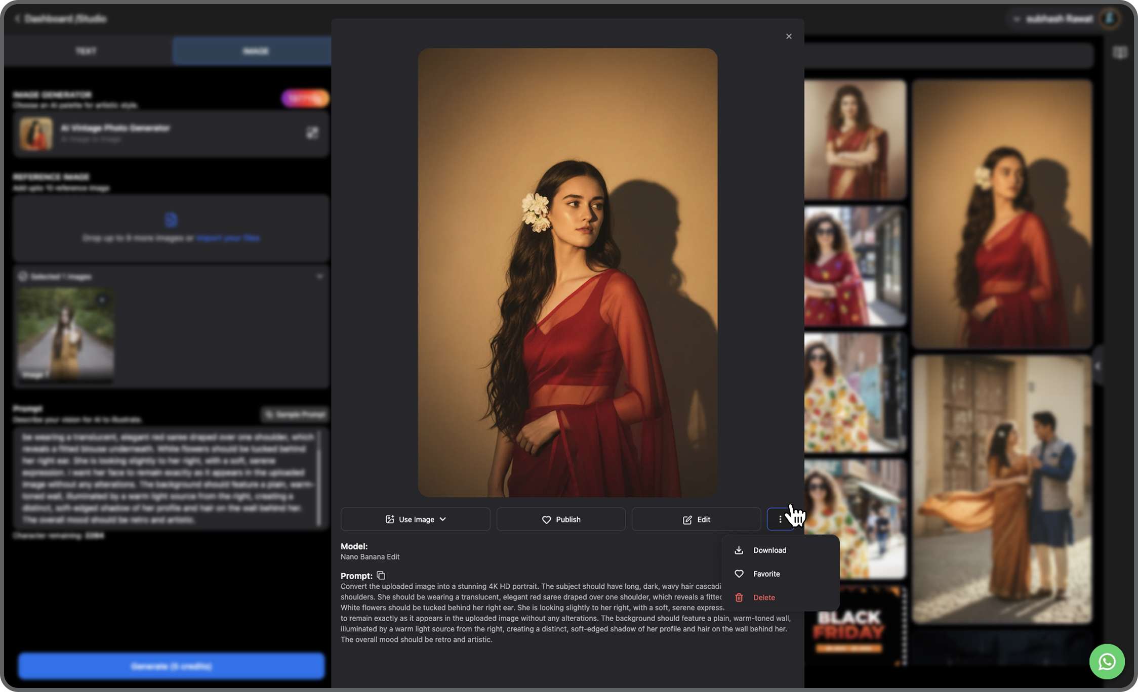 Step 5 - AI Vinatge Photo Generator