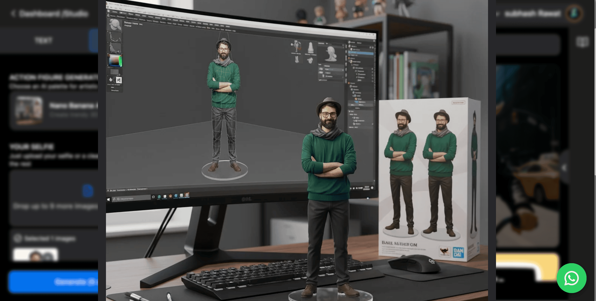 Step 5 - AI Action Figure