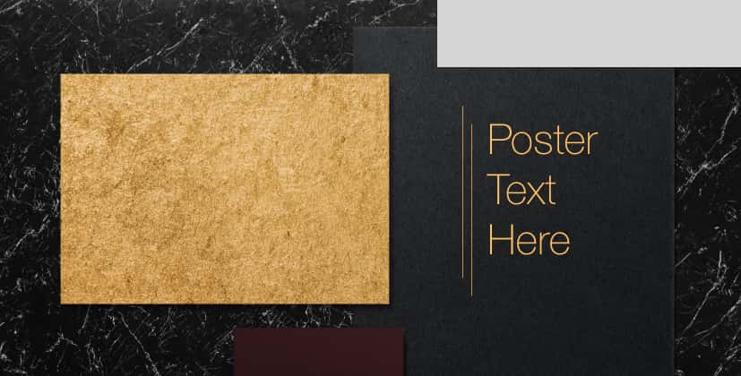 Black Poster Design - Pixazo