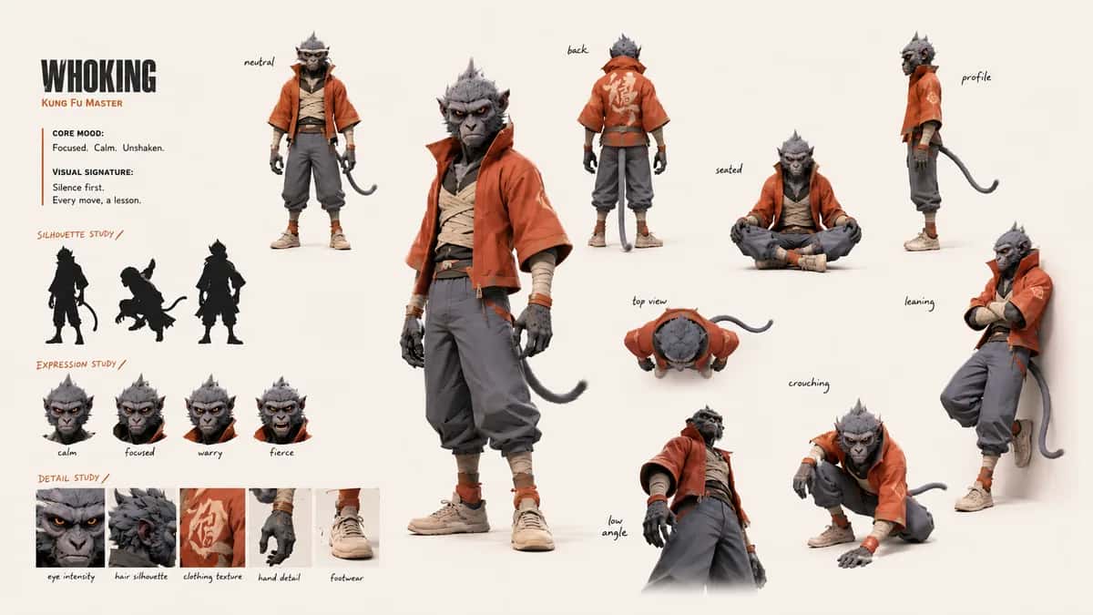 Whoking — free AI character sheet by Kōda