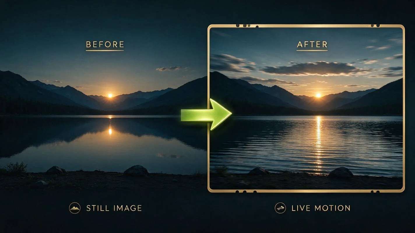 A still image animated into a moving video with Kling 4.0