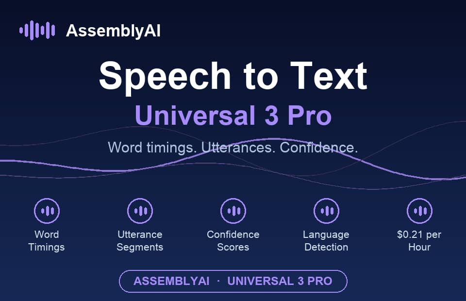 AssemblyAI API